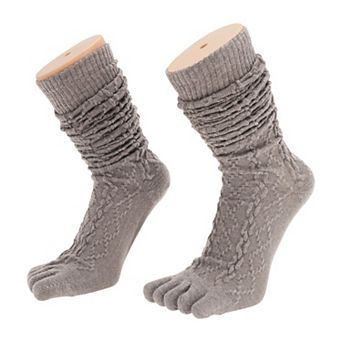 Soft Five Toe Socks Warmth Socks for Women 1 Pair