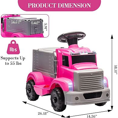 Electric Ride-on Toy Truck