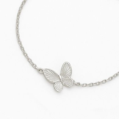 Crystal Butterfly Bracelet