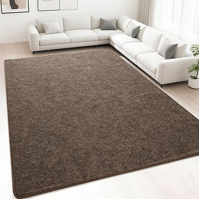 4x6 Memory Foam Area Rug Soft, Low-Pile, Non-Slip, Washable Indoor Rug