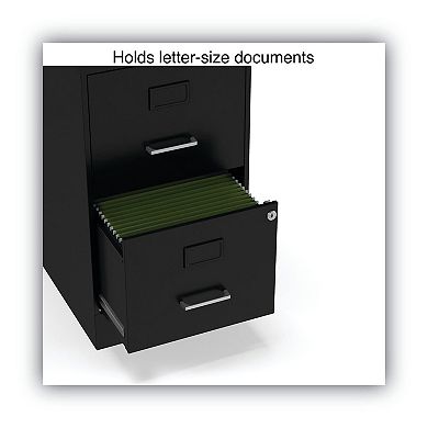Vertical 2-Drawer Letter File Cabinet