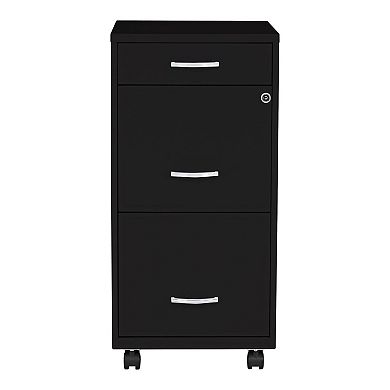 3-Drawer Mobile File Cabinet
