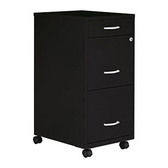 3-Drawer Mobile File Cabinet