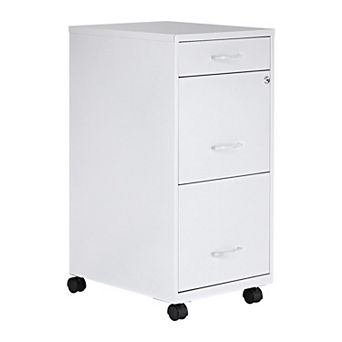 3-Drawer Mobile File Cabinet