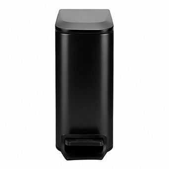 1.6G/6L Slim Soft-Close Step Trash Can Stainless Steel