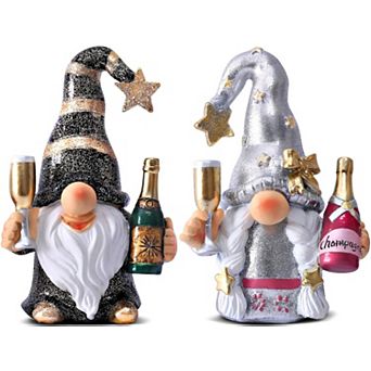 Champagne Figurines Wine Bar Home Party Gift