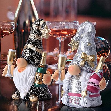 Champagne Figurines Wine Bar Home Party Gift
