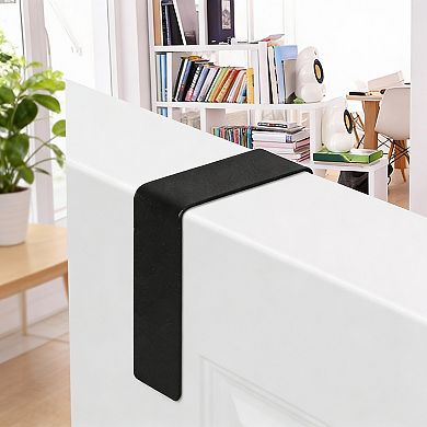 Over Door Hook Rack 5 Hanger Heavy Duty 32lb No Install,1 Pack