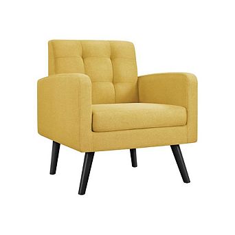 Modern Upholstered Living Room Accent Chair