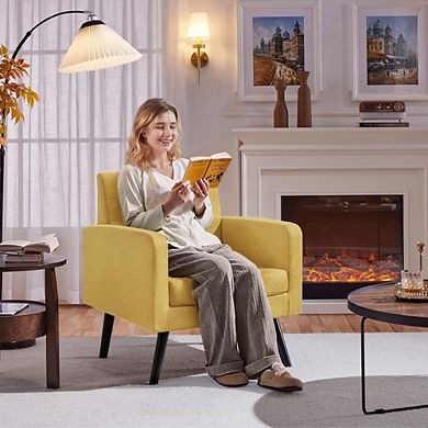 Modern Upholstered Living Room Accent Chair