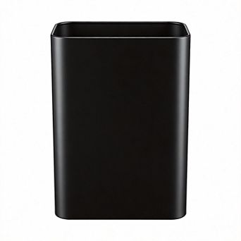 2.1G/8L Slim Metal Trash Can for Bathroom Bedroom Office Kitchen