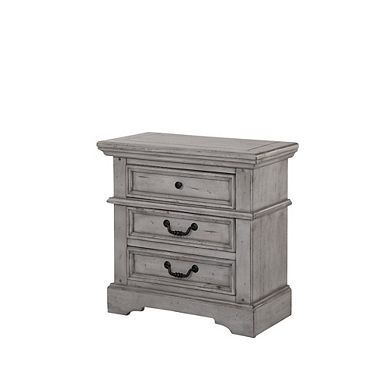 Stonebrook 3-Drawer Nightstand