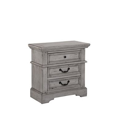 Stonebrook 3-Drawer Nightstand