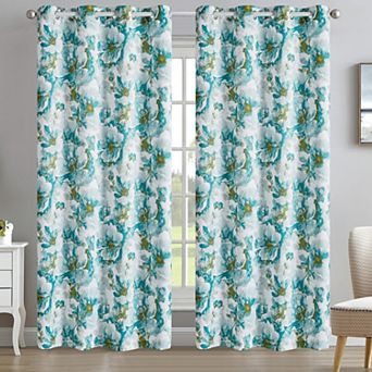 Popular Bath Blackout Grommet Single Window Curtain Panel