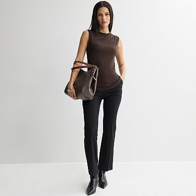 Women's Nine West Ruched Drape Tank Top