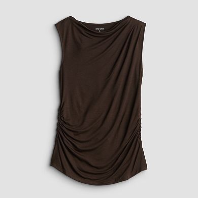 Women's Nine West Ruched Drape Tank Top