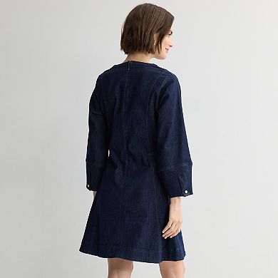 Women's Nine West Barrel Sleeve Mini Dress