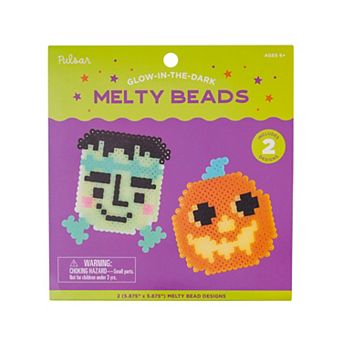 Pulsar Products Frankenstein & Pumpkin Glow-in-the-Dark Melty Beads