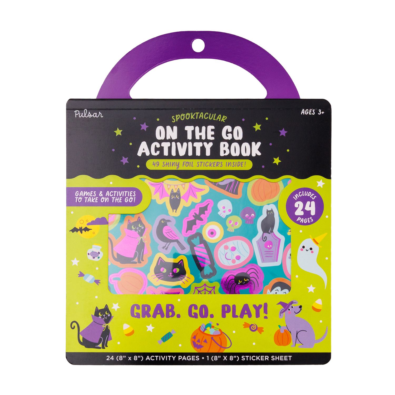 Детская игрушка Pulsar Products Spooktacular On the Go Activity Book with Handle — фото 1