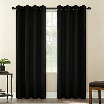 Popular Bath Grommet Blackout Single Window Curtain Panel