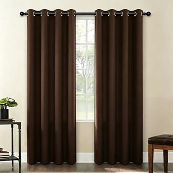 Popular Bath Grommet Blackout Single Window Curtain Panel