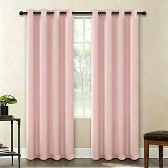 Popular Bath Grommet Blackout Single Window Curtain Panel
