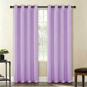 Popular Bath Grommet Blackout Single Window Curtain Panel