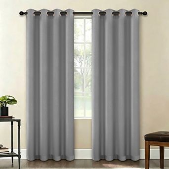 Popular Bath Grommet Blackout Single Window Curtain Panel