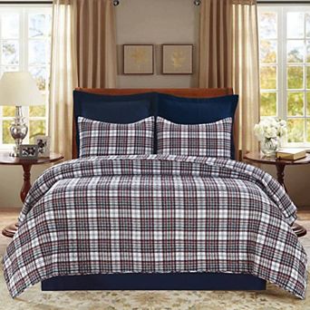 C&F Home Benjamin Plaid Quilt Set with Shams
