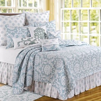 C&F Home Providence Blue Chambray Quilt