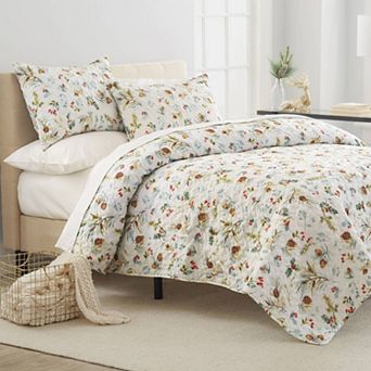 C&F Home 3 pc Pinecones & Berries Quilt Set with Shams