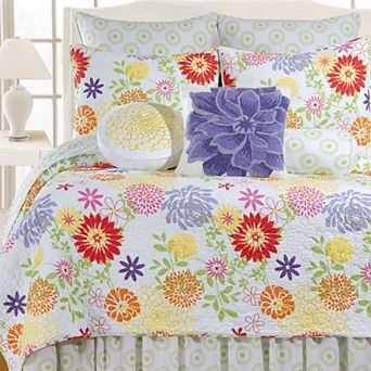 C&F Home Lilly Floral Full/Queen Quilt