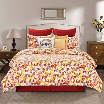 C&F Home 3 pc Cordelia Fall Leaves Quilt Set with Shams