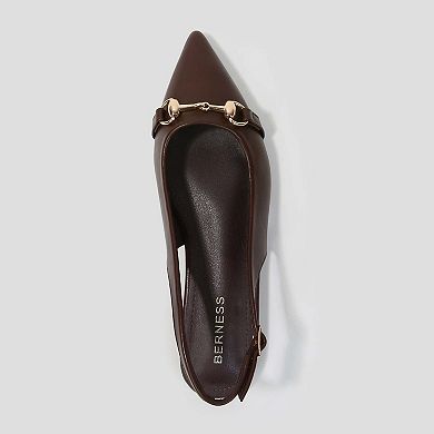 Rio Slingback Flats with Gold-Tone Bit