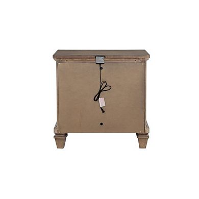 New Classic Furniture Mariana Wood 2-Drawer Nightstand