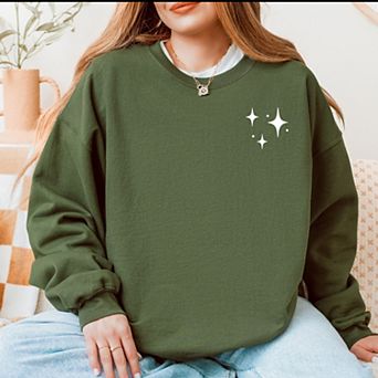 Whimsical Ho Ho Ho Front And Back - Women's Graphic Sweatshirt