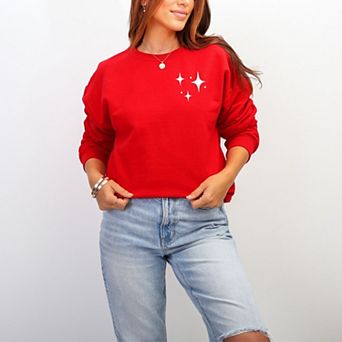 Whimsical Ho Ho Ho Front And Back - Women's Graphic Sweatshirt