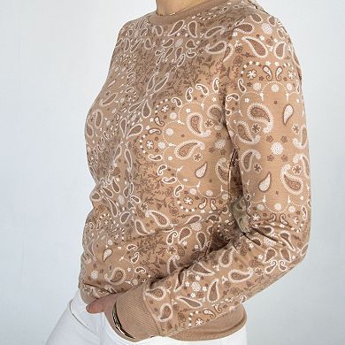 Libby Bandana Crewneck