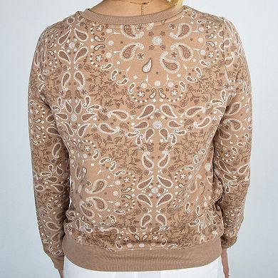 Libby Bandana Crewneck