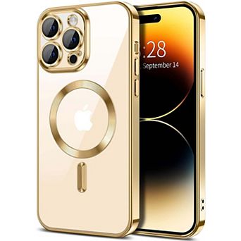 Entronix Magnetic Case for iPhone - Clear Back Luxury Glossy Cover
