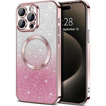 Entronix Magnetic Case for iPhone - Clear Back Luxury Glossy Cover