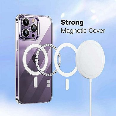 Entronix Bundle for iPhone - Magnetic Clear Case with 1 Screen Protector & 1 Camera Lens Protector