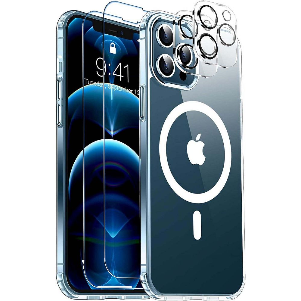 Entronix Bundle for iPhone - Magnetic Clear Case with 2 Screen ...
