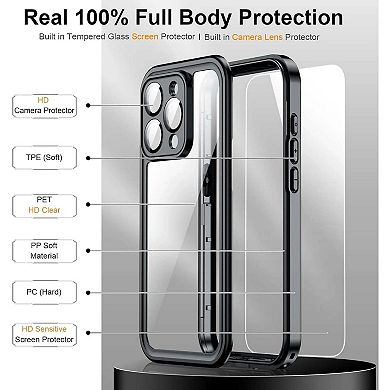 Entronix Waterproof Case for iPhone - IP68 Certified Protection