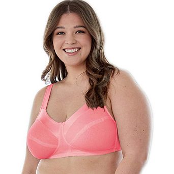 Bestform Satin Trim Wireless Cotton Bra with Unlined Cups-5006715