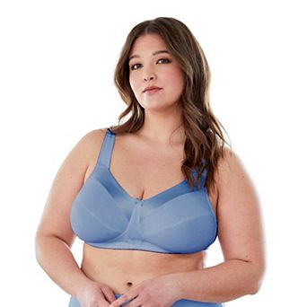 Bestform Satin Trim Wireless Cotton Bra with Unlined Cups-5006715