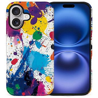 Smartphone Case for iPhone - 2-Layer Durable Smartphone Protection Case - Color Splash