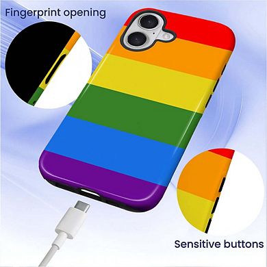 Smartphone Case for iPhone - 2-Layer Durable Smartphone Protection Case - Colorful