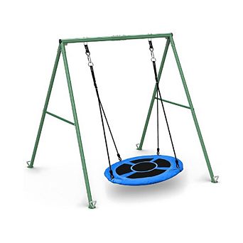 Bronze 440-Pound Capacity Saucer Swing Set