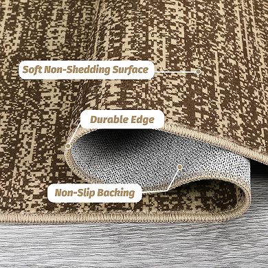 Modern Ultra-Thin Washable Rug,Non-Slip Soft Indoor Carpet for Living Room Bedroom Dining